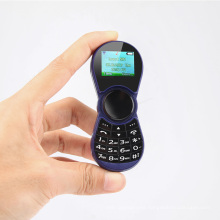 OEM  UNIWA SP001 1.0 Inch Screen Single SIM Flashing Lantern Special Very Small Size Spinner  Cell Phone